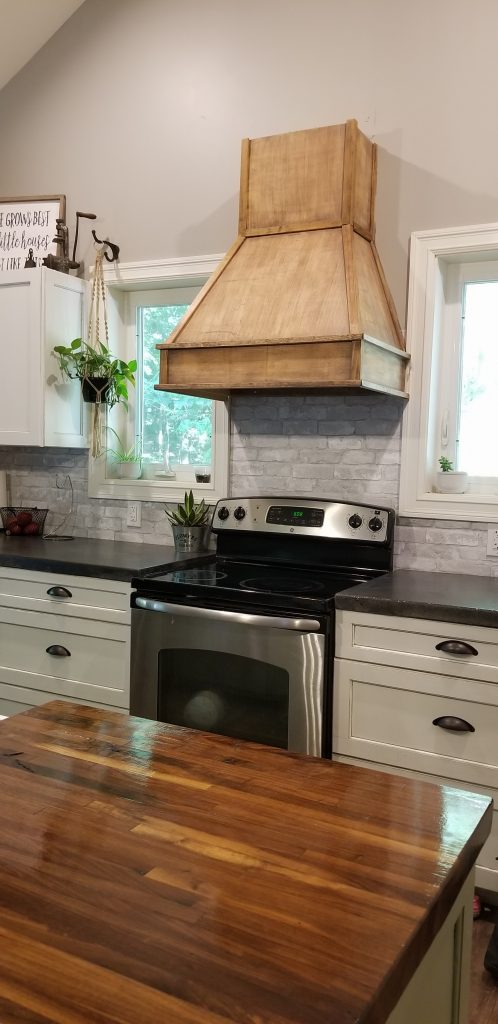 Diy Rustic Range Hood The Homemade Abode