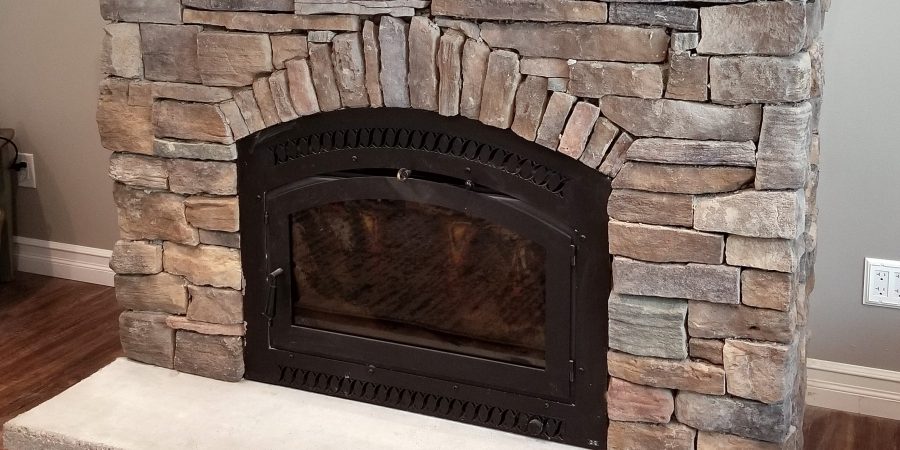 Install Cast Natural Stone Veneer, How To Lay Natural Stone Fireplace